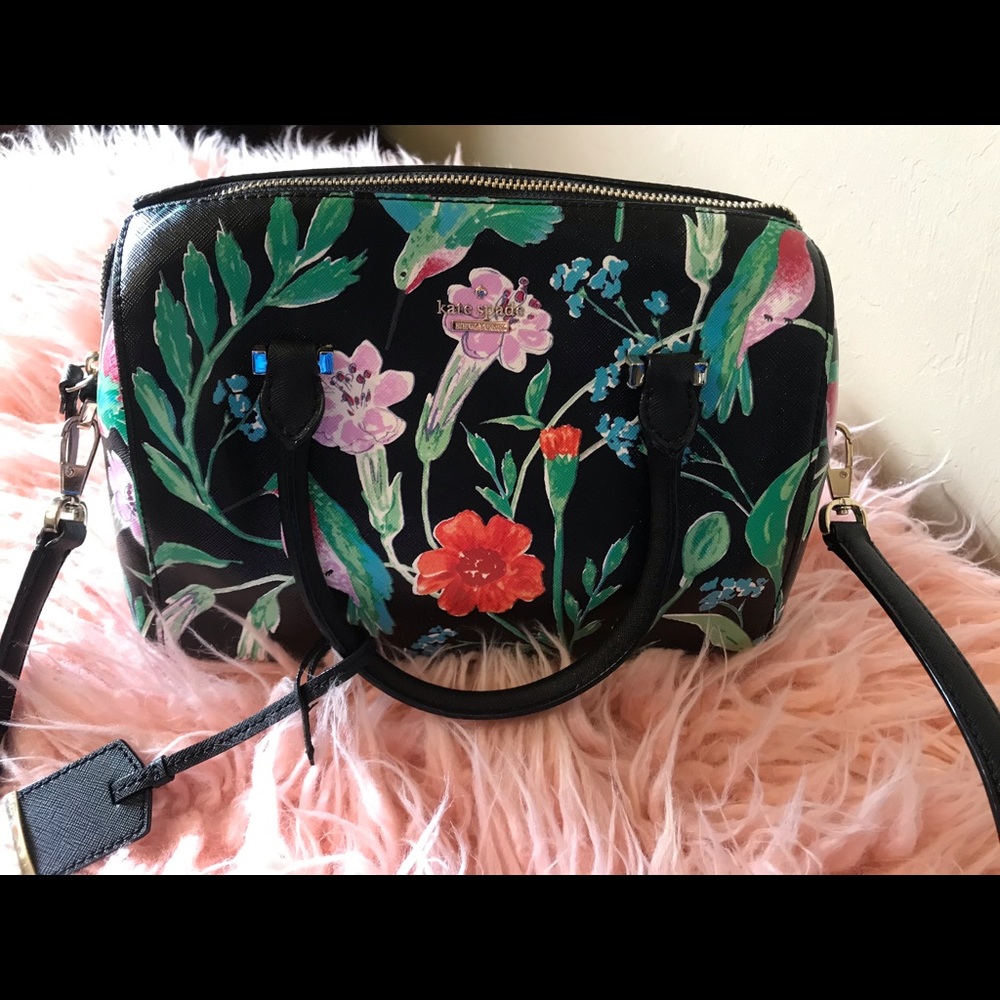 Kate Spade Floral Cameron Street Satchel